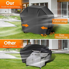 Aoretic Grill Cover 60 inch showing waterproof fabric detail