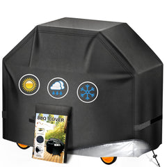 Aoretic Grill Cover 65 inch black model front view