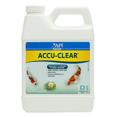API Pond ACCU-Clear 32 oz water clarifier bottle front view