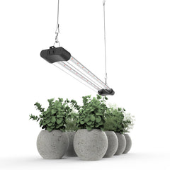 APICDOM LED Grow Light 2FT front view with mounting hardware