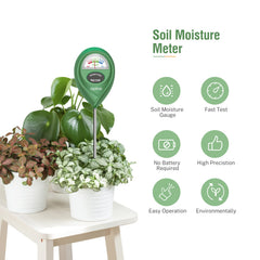 apine Soil Moisture Meter packaging and included cloth