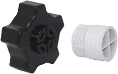 AppliaFit Drain Cap Assembly front view with gasket and screen