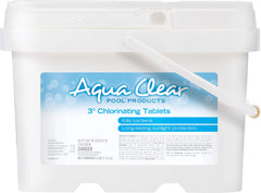 Aqua Clear Chlorinating Tablets 5 lb packaging front view