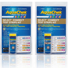 AquaChek 7-in-1 Test Strip Kit with 50 test strips front view
