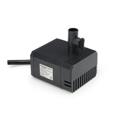 Aquascape 180 GPH water pump front view with black finish