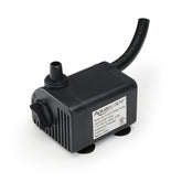 Aquascape 70 GPH Water Pump front view, black color