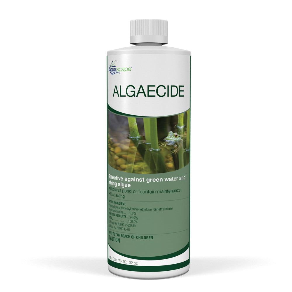 Aquascape Algaecide 32-Ounce clear liquid bottle front view