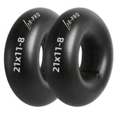 AR-PRO 21x11-8 inner tube front view with TR6 valve stem