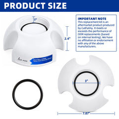 AR-PRO GLX-CELLSTAND cleaning stand side view showing plastic material