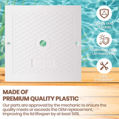 AR-PRO skimmer lid replacement in packaging