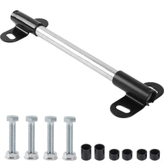 AR-PRO Wheelbarrow Axle Bracket Set components including axle shaft and brackets