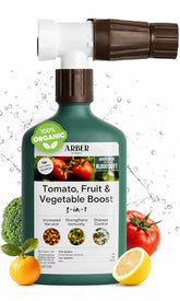 ARBER Organic Tomato & Vegetable Fungicide RTS 16 oz front view with hose-end sprayer
