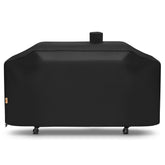 Arcedo 75" grill cover front view with adjustable drawstring