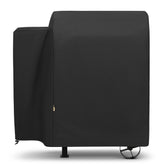 Arcedo Grill Cover 42" W x 28" D x 38" H, Black front view