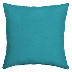 Arden Selections 16x16 Lake Blue Outdoor Toss Pillow front view