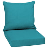 Arden Selections Deep Seat Cushion Set in Lake Blue, front view