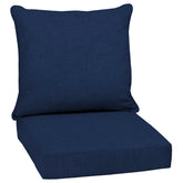 Arden Selections Outdoor Chair Cushion front view in Sapphire Blue