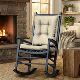 Arden Selections Outdoor Rocking Chair Cushion Tan front view