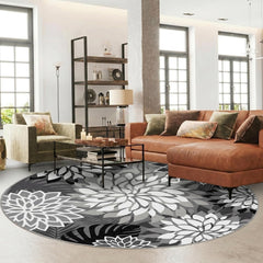 Arenarug Outdoor Rug 6' Round back view