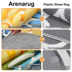Arenarug Outdoor Rug on patio setting