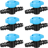 Arfun 1/2 inch drip irrigation valve pack of 6