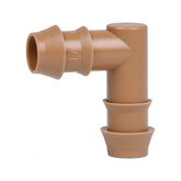 Arfun 20-Pack Drip Irrigation Barbed Elbow Fittings front view