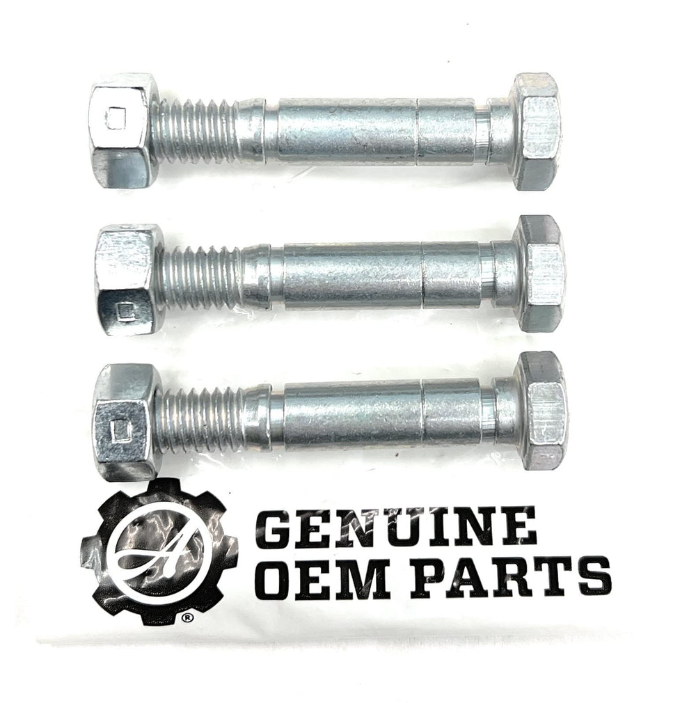 Ariens 5/16 inch Deluxe Snow Blower Shear Bolt 3 Pack front view
