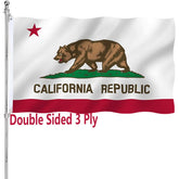 ARSOF California Republic State Flag double sided 3x5 ft