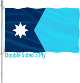 ARSOF New Minnesota State Flag 3x5 ft front view