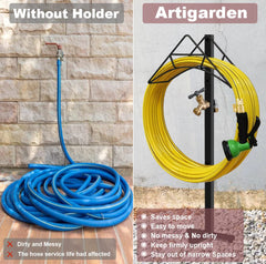 Artigarden Garden Hose Holder Stand installation tools included