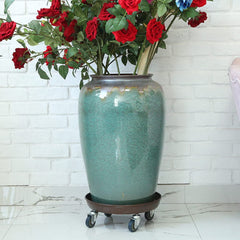 ARTLINE plant stand displaying its sturdy steel construction