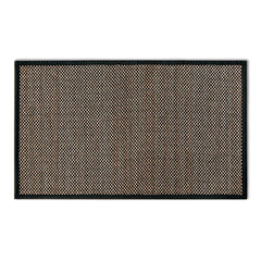 Artoid Mode Kitchen Doormat 17x29 inch black front view