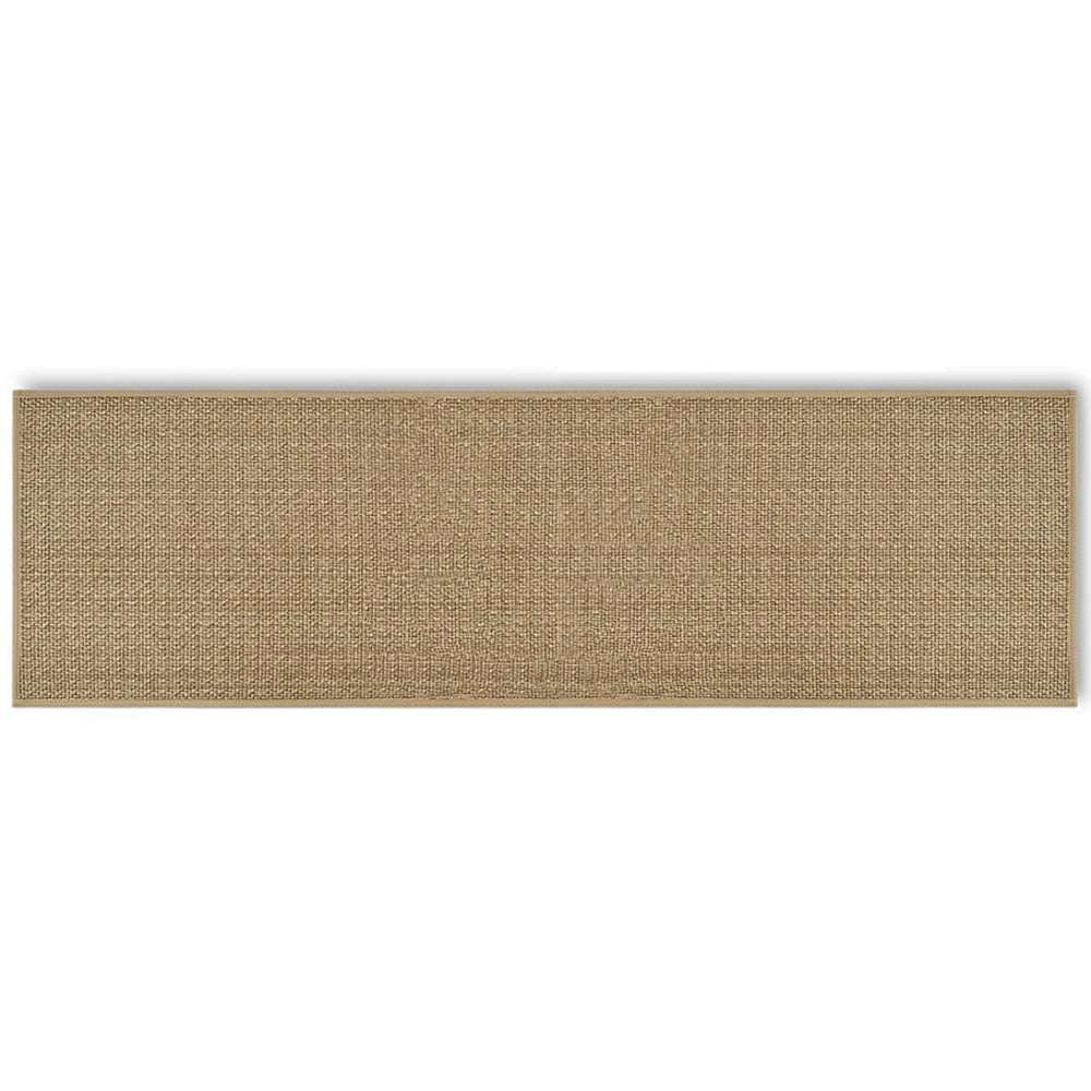 Artoid Mode Kitchen Doormat 17x60 inch linen colour front view