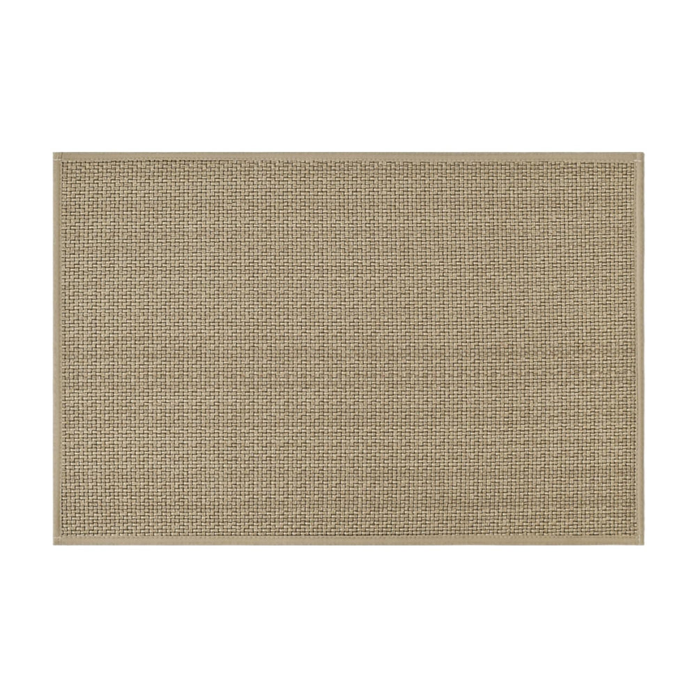 Artoid Mode Kitchen Doormat 24x35 inch front view, linen colour