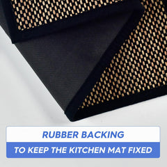 Artoid Mode Kitchen Doormat with rubber backing