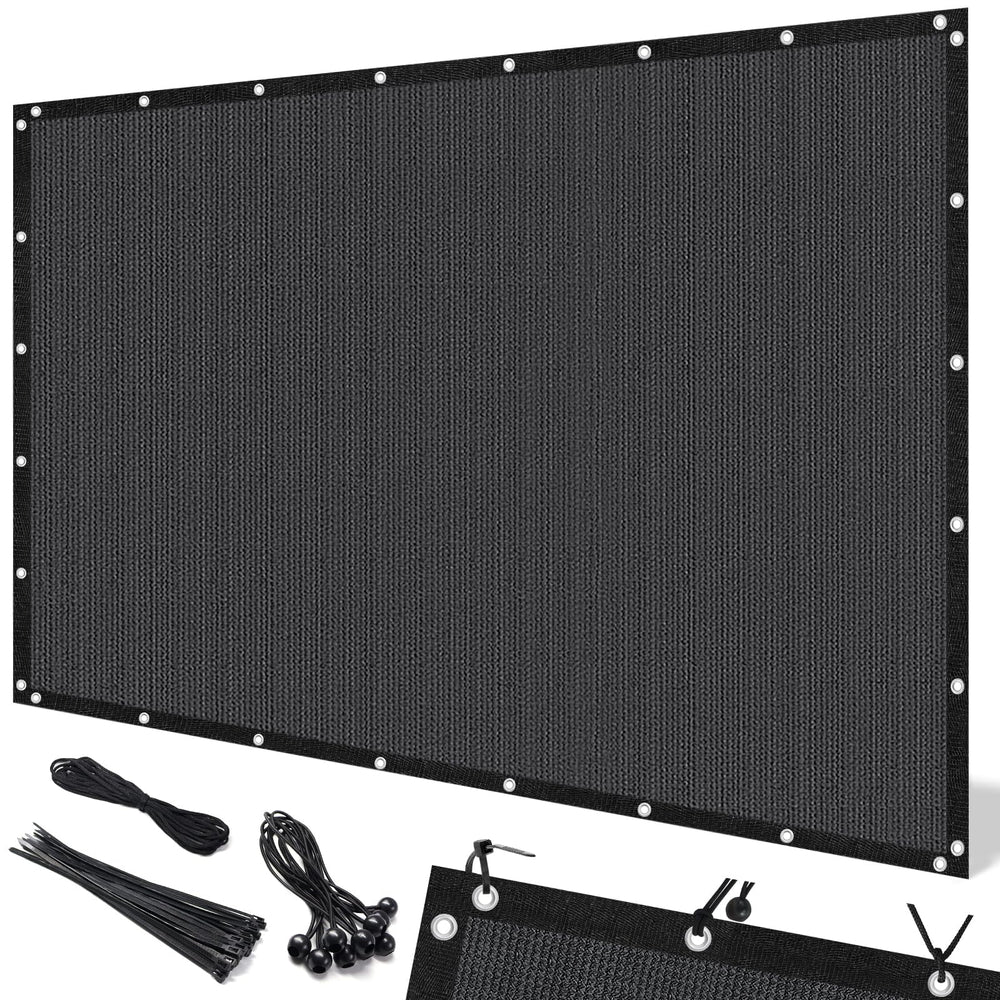 Artpuch Pergola Shade Cover 8x12 FT in Dark Grey