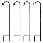 AshmanOnline Shepherd's Hooks 35 inch black model front view