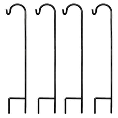 AshmanOnline Shepherd's Hooks 35 inch black model front view