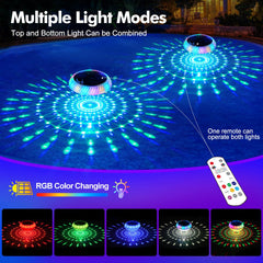 Askyli Floating Pool Lights solar remote control