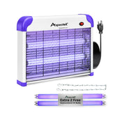 ASPECTEK 20W Bug Zapper front view in purple