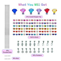 Assembled ZSlactp Fairy Wand in a garden setting