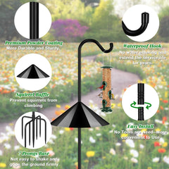 Assembly instructions for FEED GARDEN Bird Feeder Pole