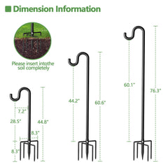 Assembly instructions for Surprizo shepherds hook