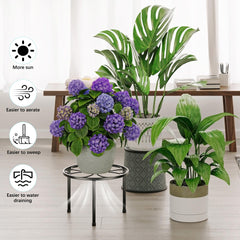 Assembly of NQW plant stand with no tools required