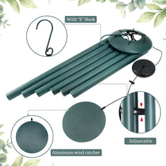 ASTARIN wind chimes close-up of adjustable bell