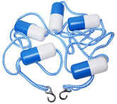 ATIE 16 FT swimming pool safety divider rope with floats