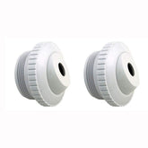 ATIE Hydrostream Return Jet Fitting front view, white colour