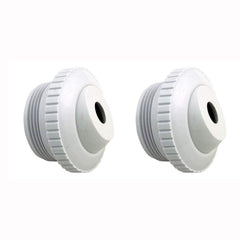 ATIE Hydrostream Return Jet Fitting front view, white colour