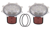 ATIE Pool 7056 Check Valve Cover with Flapper Assembly front view