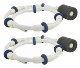 ATIE Sweep Hose Complete B5 front view with tail scrubber and hose clamp